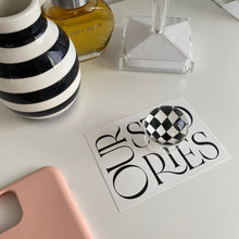 Load image into Gallery viewer, [oneur studio] Checker Popsockets
