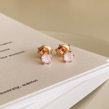 Load image into Gallery viewer, [mattoi] Simple Gemstone Stud Earrings
