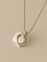 Load image into Gallery viewer, [mattoi] Double Heart Charm Necklace
