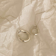 Load image into Gallery viewer, [mattoi] Melting Ring Necklace
