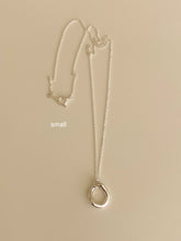 Load image into Gallery viewer, [mattoi] Melting Ring Necklace
