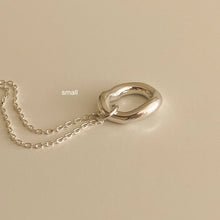 Load image into Gallery viewer, [mattoi] Melting Ring Necklace
