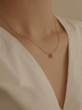 Load image into Gallery viewer, [mattoi] Romantic Strawberry Quartz Necklace
