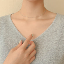 Load image into Gallery viewer, [mattoi] Flat Chain Choker Necklace
