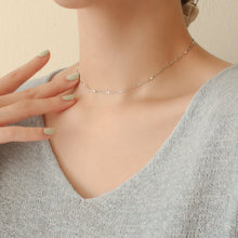 Load image into Gallery viewer, [mattoi] Flat Chain Choker Necklace
