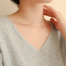 Load image into Gallery viewer, [mattoi] Flat Chain Choker Necklace
