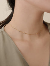 Load image into Gallery viewer, [mattoi] Flat Chain Choker Necklace
