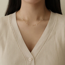 Load image into Gallery viewer, [mattoi] Swan Crystal Cubic Necklace
