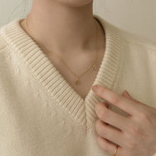 Load image into Gallery viewer, [mattoi] Double Mini Initial Necklace
