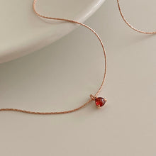 Load image into Gallery viewer, [mattoi] Romantic Garnet Necklace
