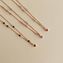 Load image into Gallery viewer, [mattoi] Dear Rhodolite Garnet Necklace
