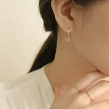 Load image into Gallery viewer, [mattoi] Liv Peach Moonstone Ring Earrings
