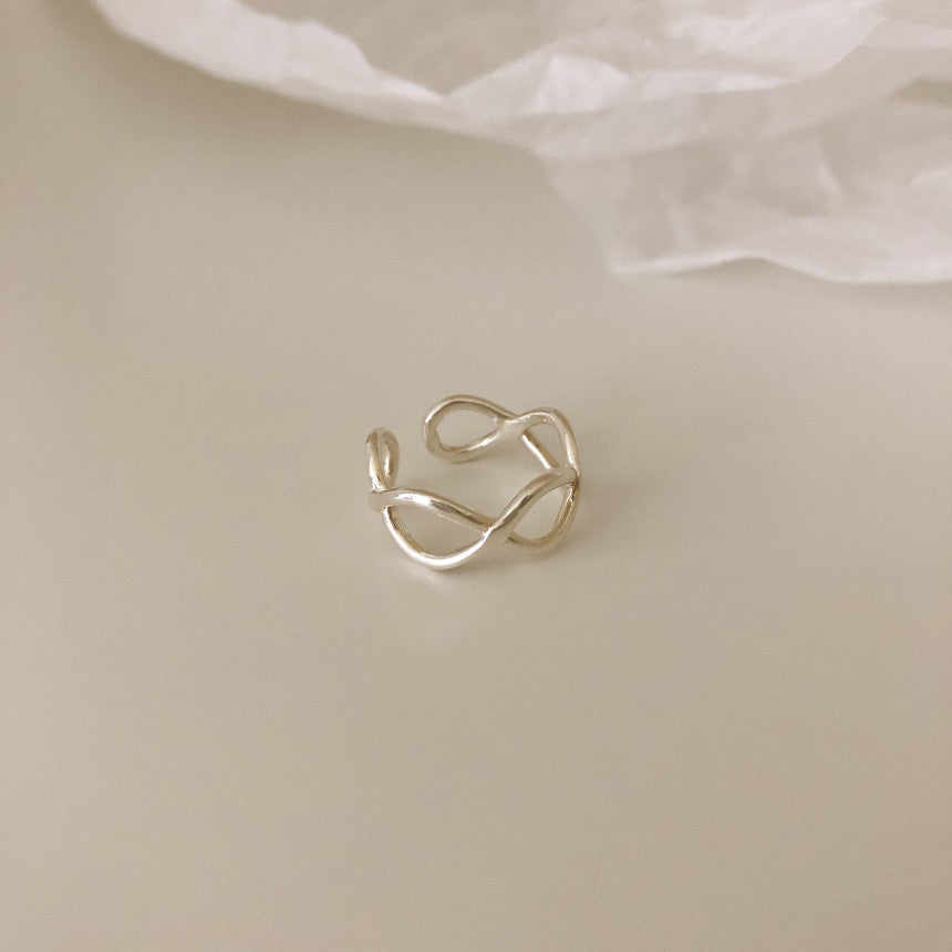 [mattoi] Twin Knots Open Ring