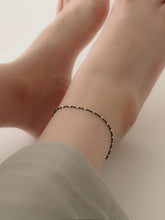 Load image into Gallery viewer, [mattoi] Black Line Anklet
