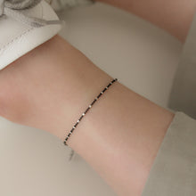 Load image into Gallery viewer, [mattoi] Black Line Anklet
