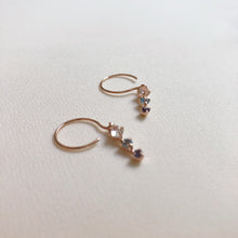 Load image into Gallery viewer, [mattoi] Combination Gemstone Drop Earrings
