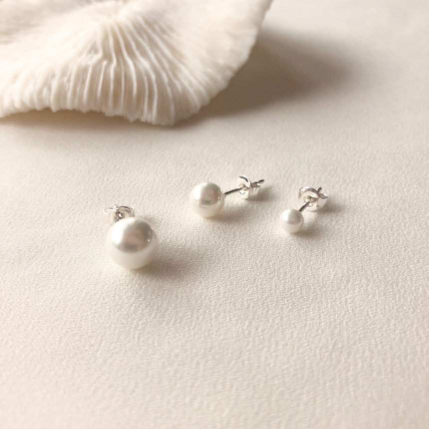 [mattoi] Basic Pearl Earrings