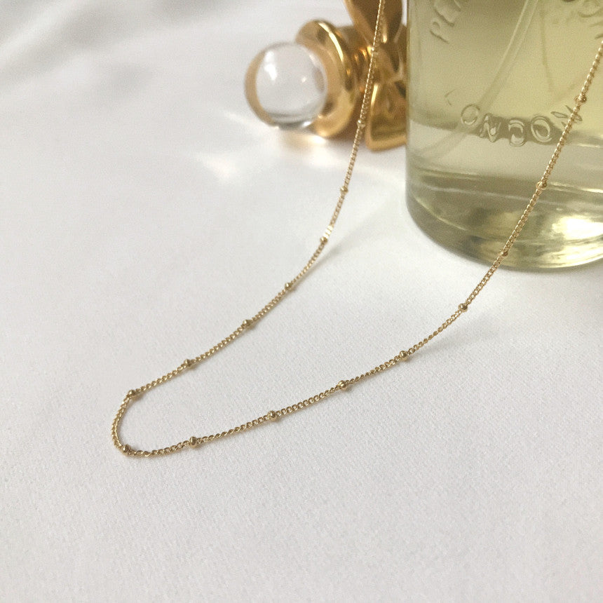 [mattoi] Basic Beads Necklace