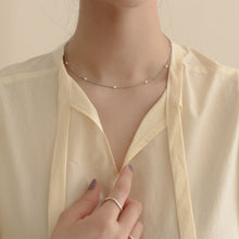 Load image into Gallery viewer, [mattoi] Layered Pearl Choker Necklace
