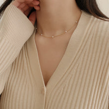 Load image into Gallery viewer, [mattoi] Layered Pearl Choker Necklace
