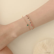 Load image into Gallery viewer, [mattoi] Multi Gemstone Layered Bracelet
