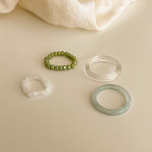 Load image into Gallery viewer, [mattoi] Pastel Acrylic Ring Set
