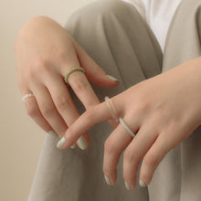 Load image into Gallery viewer, [mattoi] Pastel Acrylic Ring Set
