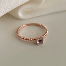 Load image into Gallery viewer, [mattoi] Dot Gemstone Ring
