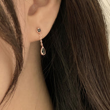 Load image into Gallery viewer, [mattoi] Raindrop Spinel Earrings
