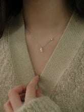 Load image into Gallery viewer, [mattoi] Starry Initial Necklace
