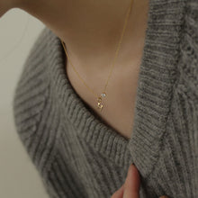 Load image into Gallery viewer, [mattoi] Starry Initial Necklace
