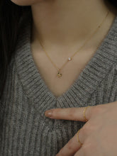 Load image into Gallery viewer, [mattoi] Starry Initial Necklace
