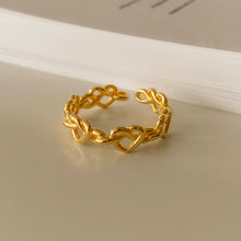 Load image into Gallery viewer, [mattoi] Pretzel Heart Ring
