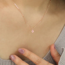 Load image into Gallery viewer, [mattoi] Pluie Rose Quartz Necklace
