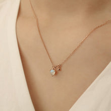 Load image into Gallery viewer, [mattoi] 14K Gold Lucid Moonstone Necklace
