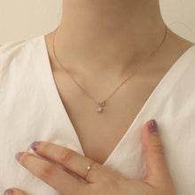 Load image into Gallery viewer, [mattoi] 14K Gold Lucid Moonstone Necklace
