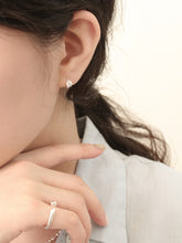 Load image into Gallery viewer, [mattoi] Carat Cubic Earrings
