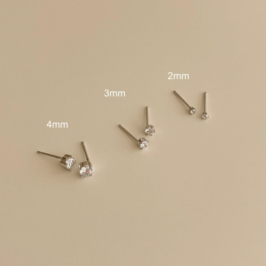 [mattoi] Simple Cubic Earrings