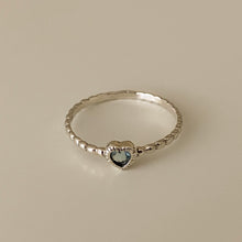 Load image into Gallery viewer, [mattoi] Heart Gemstone Ring
