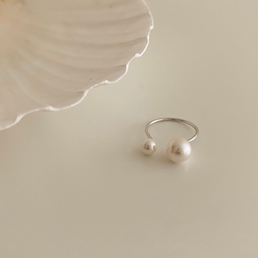 [mattoi] Pearl Ring Earcuff