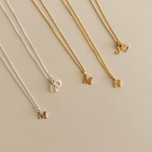 Load image into Gallery viewer, [mattoi] Mini Initial Necklace
