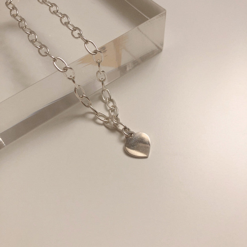 [mattoi] Flat Heart Bracelet